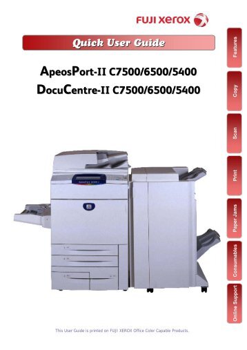 ApeosPort/ DocuCentre - II C7500/6500/5400 - Fuji Xerox Malaysia