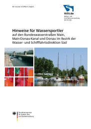 Hinweise fÃ¼r Wassersportler - Elwis