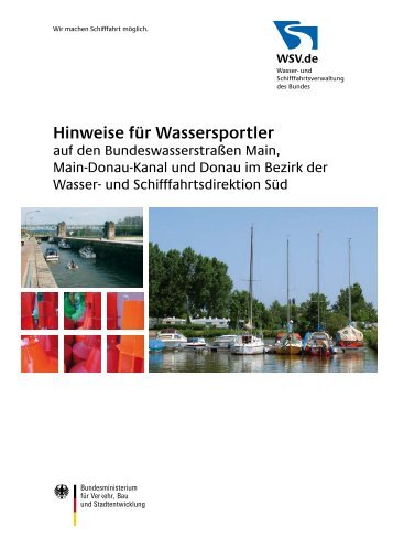 Hinweise fÃ¼r Wassersportler - Elwis