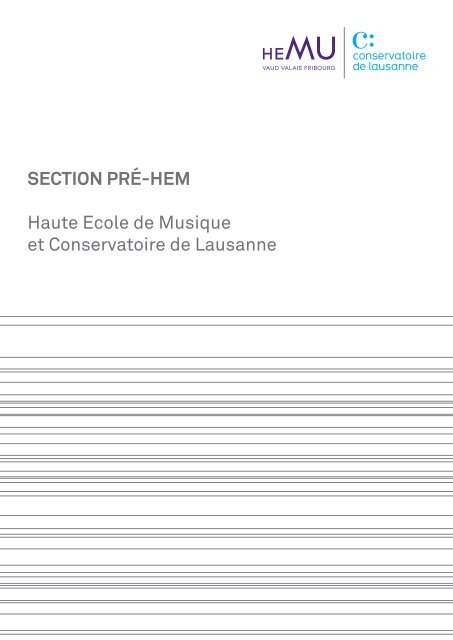 Règlement pré-HEMU complet