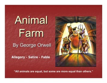 Animal Farm Notes