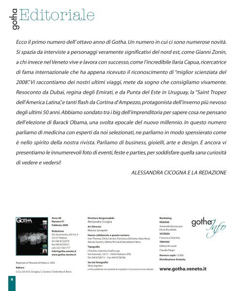 di Vicenza - Gotha Magazine