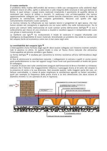 Il vuoto sanitario Il problema della risalita dell'umiditÃ  dal ... - Infobuild