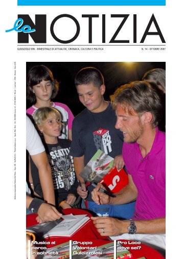 N.74 ottobre (5,08Mb Pdf) - la Notizia