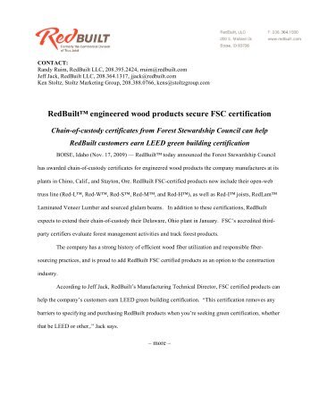 PDF Version - RedBuilt