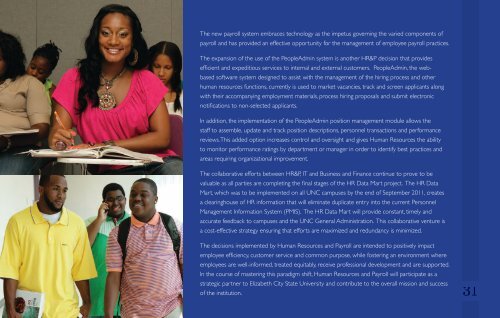 2010-11 Annual Report - Elizabeth City State University