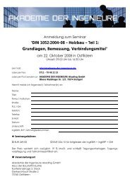 DIN 1052:2004-08 - Holzbau – Teil 1 - Akademie der Ingenieure ...