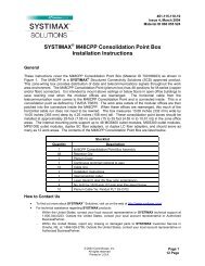 M48 Consolidation Box Installation Instructions (704KB PDF)