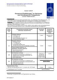 Nachsorge nach koloskopischer Polypektomie - Gastroenterologie ...