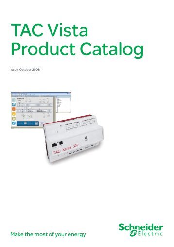 TAC Vista Product Catalog