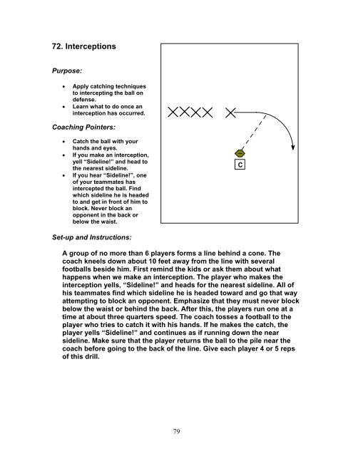 YOUTH FOOTBALL DRILL BOOK - Gregory Double Wing