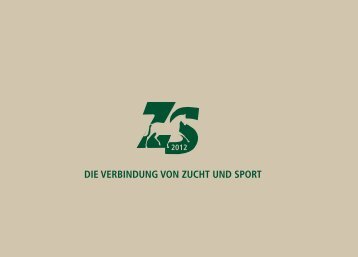 Katalog 2012 - Zucht- und Sportpferde Schmidt GmbH