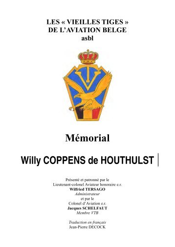 MÃ©morial Willy COPPENS de HOUTHULST - Vieilles Tiges