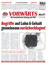 Angriffeauf Lohn & Gehalt gemeinsam zurÃ¼ckschlagen! - SLP