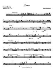 Finale PrintMusic 2009 - [Zoom - 003 Trombone - David Rothstein ...