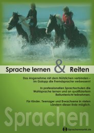 Reiten - Sprachenmarkt.de