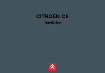 Citroen NAVIDRIVE Instructions - GlobalCARS