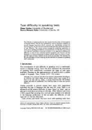 Task difficulty in speaking tests