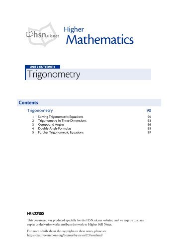 Trigonometry