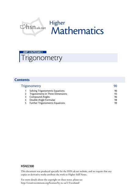 Trigonometry