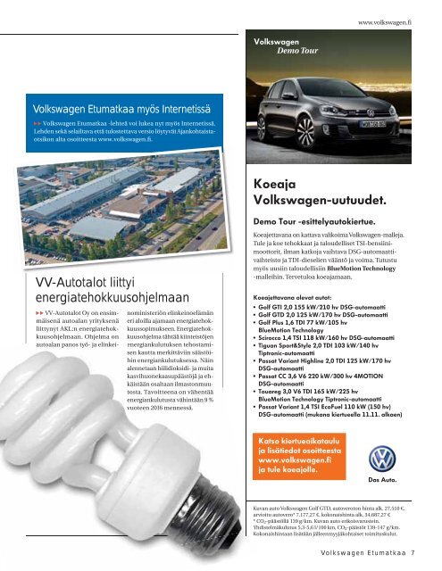 ETUMATKAA 309.indd - Volkswagen