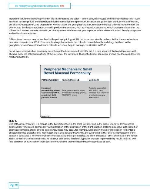 The Pathophysiology of Irritable Bowel SyndromeCME - Medscape