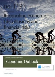 Reconciling economic (dis) illusions and financial risks - Euler Hermes