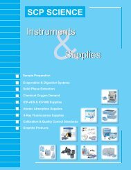 SCP Instruments & Supplies 2006.indd - SCP Science
