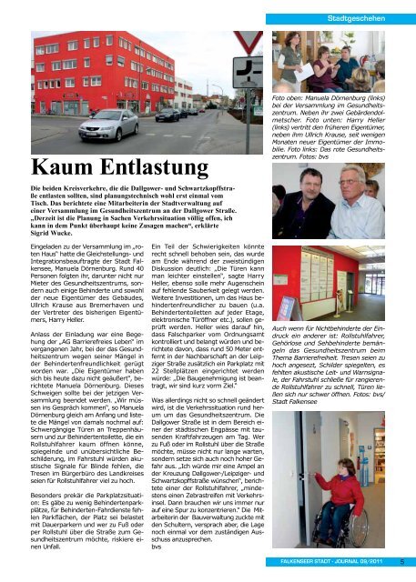 September 2011 - Falkenseer Stadtjournal