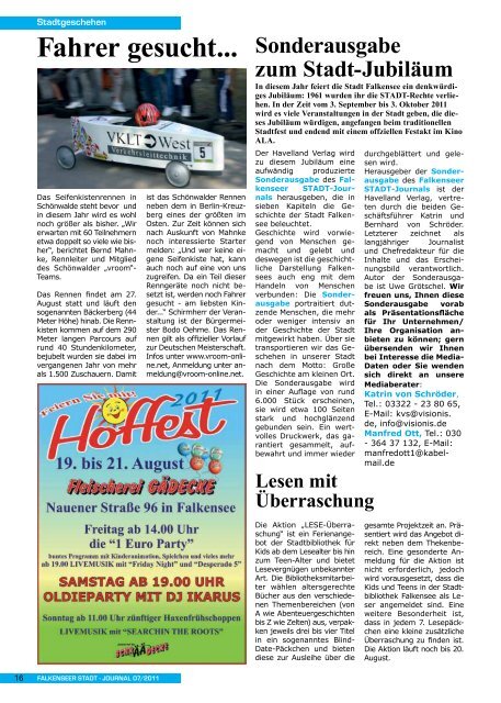 Juli 2012 - Falkenseer Stadtjournal