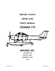 Model 2350 Parts Manual for Cessna 172 - Wipaire Inc.