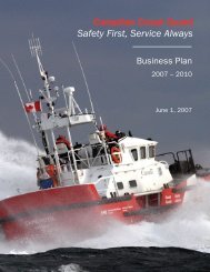 SECTION 1 - Canadian Coast Guard
