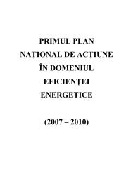 planul national de actiune in domeniul eficientei energetice - Europa