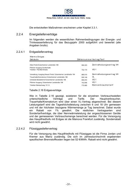 Energiekonzept Hauptfriedhof - Energiemanagement - Frankfurt am ...