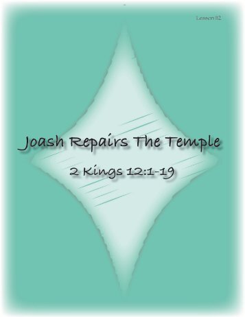 Joash Repairs The Temple
