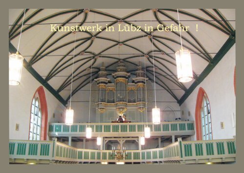 Informationsheft Kirche Lubz