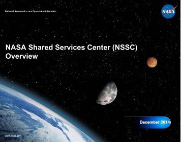 NASA Shared Services Center - NSSC Public Search Engine