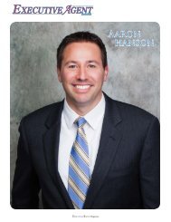 Aaron hanson - Executive Agent Magazine