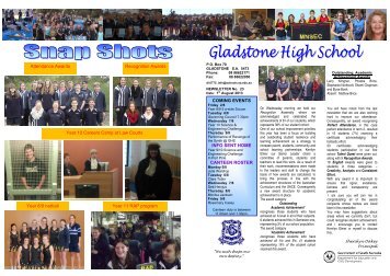 Week 2 - gladstone high school