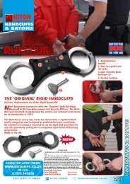rigid handcuffs - Niton 999 Equipment