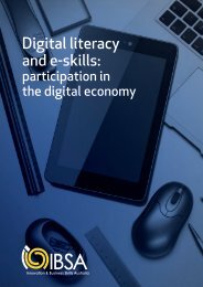 Digital literacy and e-skills: - Innovation & Business Skills Australia