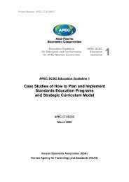 Contents (Download) - APEC Standards Education Initiative