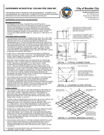 Suspended Acoustical Ceiling per 2006 IBC.pdf - City of Boulder City