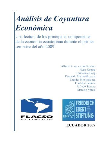 AnÃ¡lisis de Coyuntura EconÃ³mica - FES Ecuador