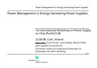 Power Management in Energy Harvesting Power Supplies - Tyndall ...