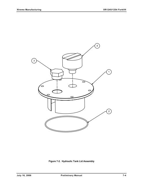 Numerical List of Parts Breakdowns â€“ Cont. - Xtreme Manufacturing