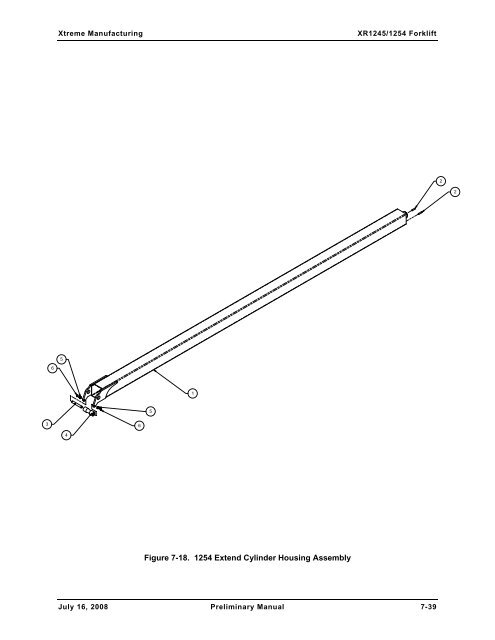 Numerical List of Parts Breakdowns â€“ Cont. - Xtreme Manufacturing