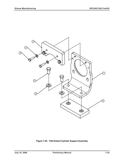 Numerical List of Parts Breakdowns â€“ Cont. - Xtreme Manufacturing