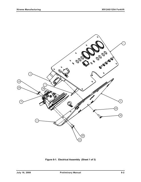 Numerical List of Parts Breakdowns â€“ Cont. - Xtreme Manufacturing