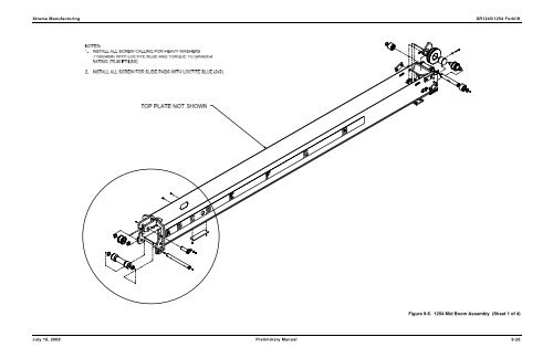 Numerical List of Parts Breakdowns â€“ Cont. - Xtreme Manufacturing